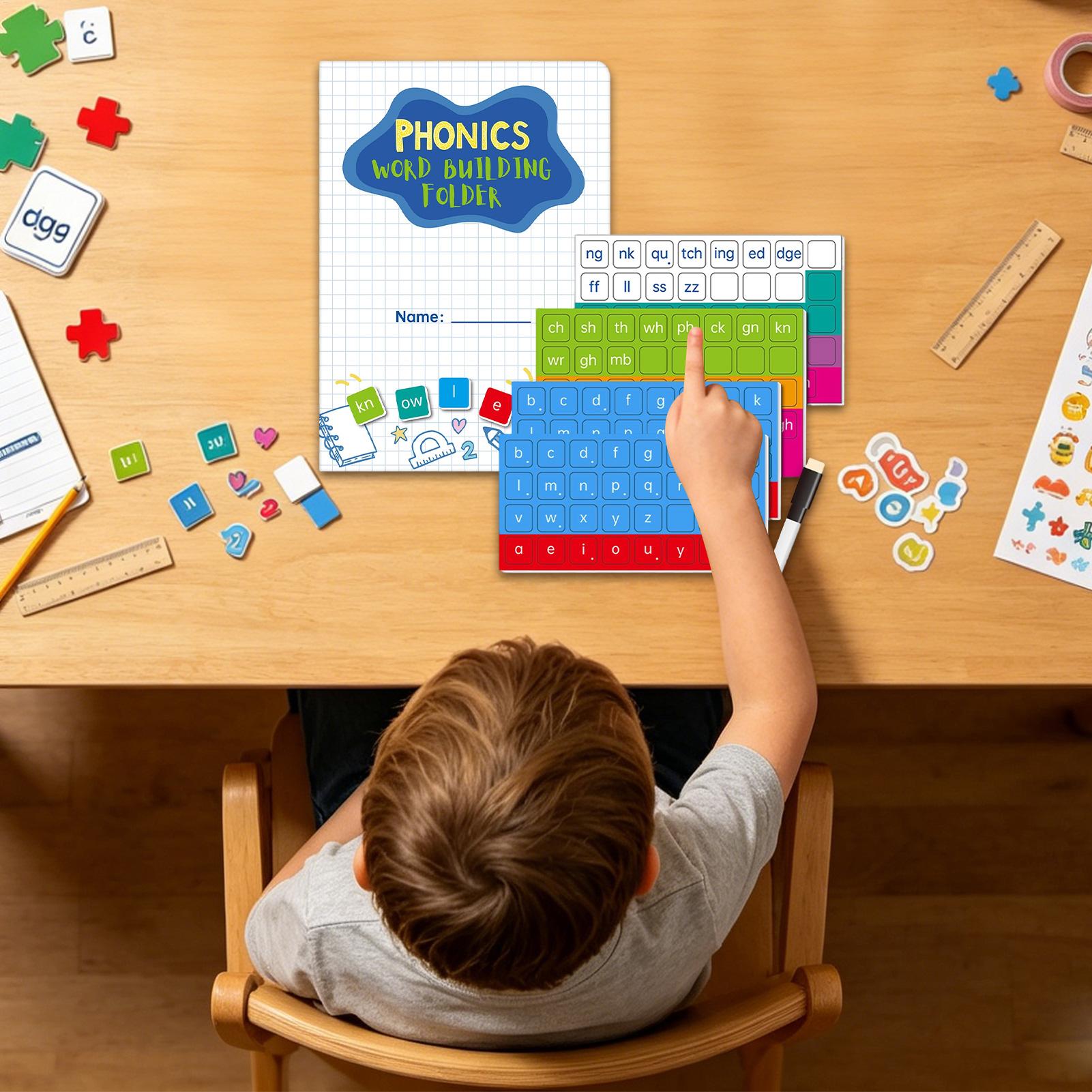 フォニックスとスペル学習用の文字タイル 完全磁気式教育用イン - Kids Educational Game のレビューと価格