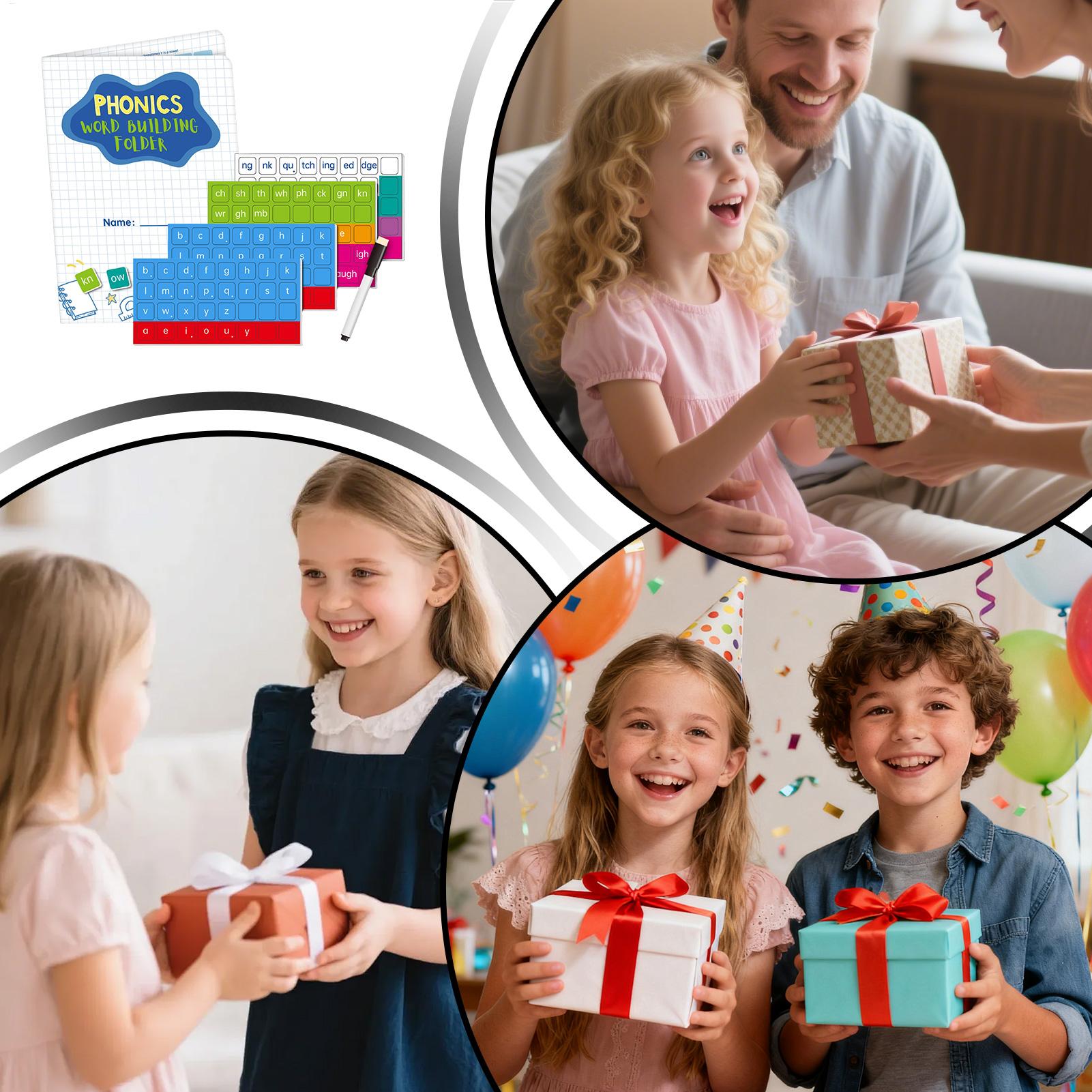 フォニックスとスペル学習用の文字タイル 完全磁気式教育用イン - Kids Educational Game のレビューと価格
