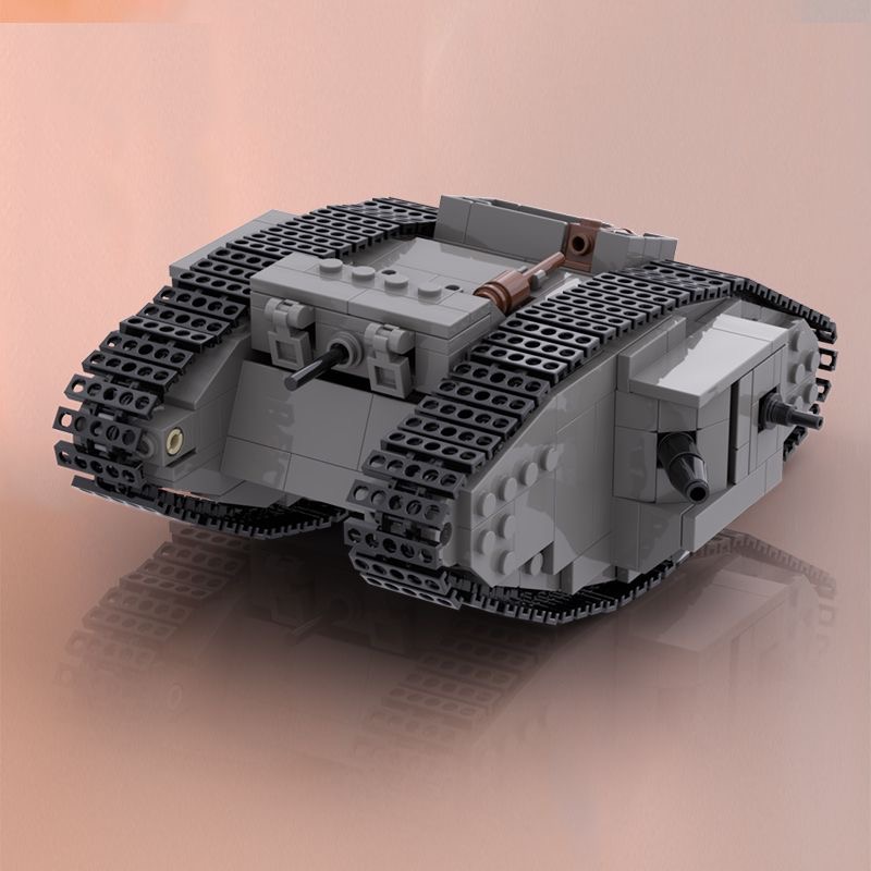 ドイツ軍A7V戦車組み立てブロックセット MK IV戦車兵士 - Kids Education In Germany のレビューと価格