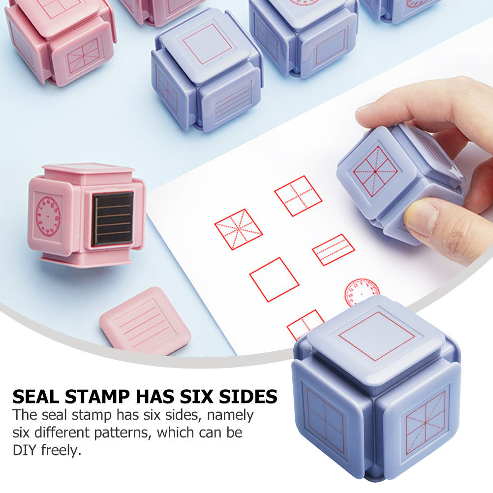 子供向けの教育用スタンプ。6面デザインで軽量、持ち運びも簡単 - Kids Education Design のレビューと価格