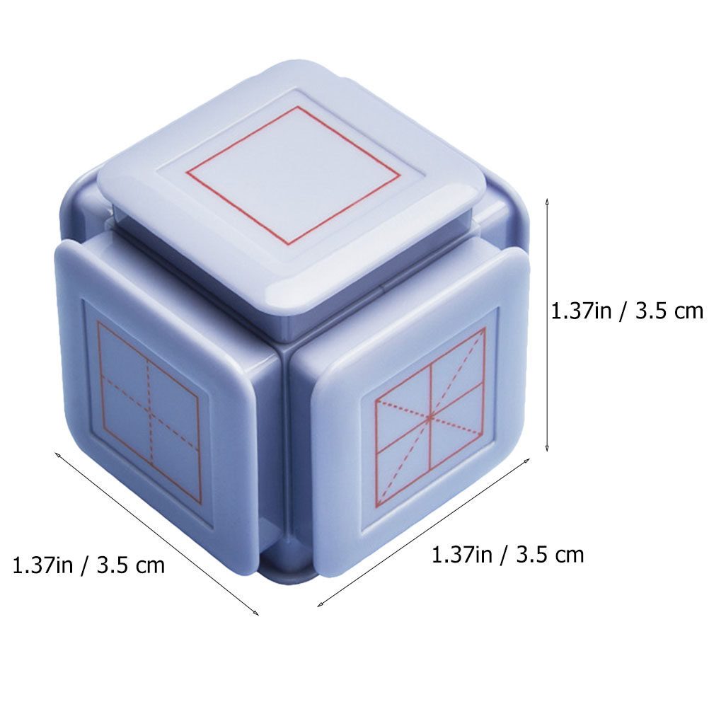 子供向けの教育用スタンプ。6面デザインで軽量、持ち運びも簡単 - Kids Education Design のレビューと価格