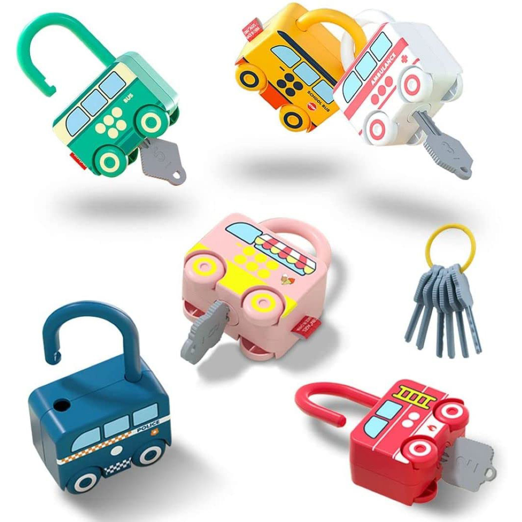 子供のためのキー番号が付いている学習時計,モンテッソーリ教育 - Kids Education Material のレビューと価格