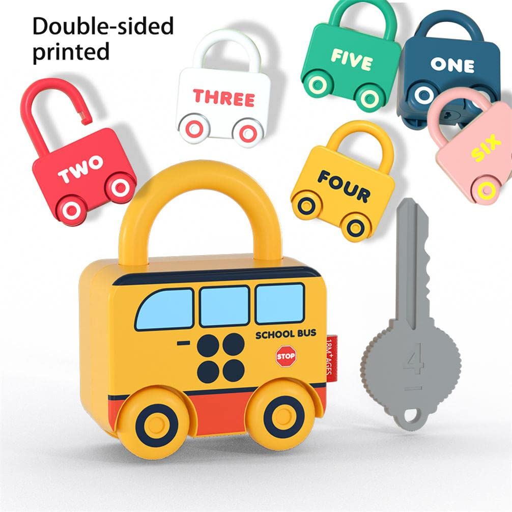 子供のためのキー番号が付いている学習時計,モンテッソーリ教育 - Kids Education Material のレビューと価格