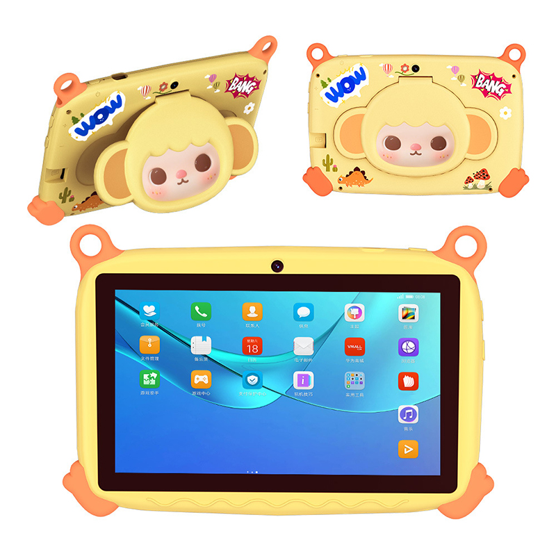7インチディスプレイ搭載のキッズ用タブレットPC。保護ケース - Kid Educational のレビューと価格