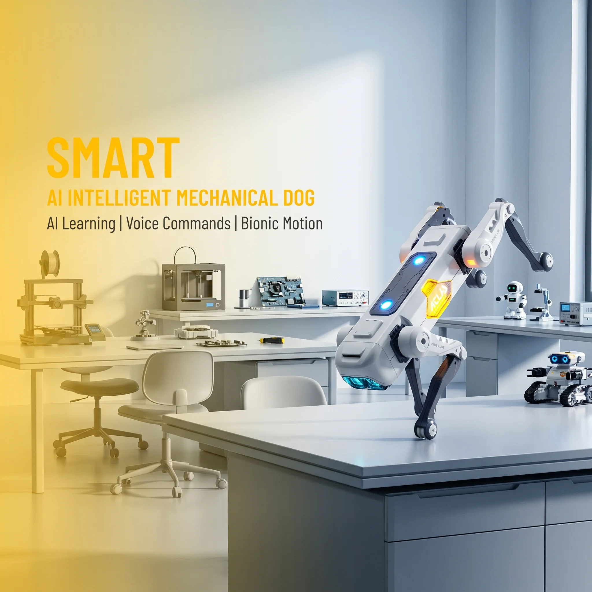 AIスマートロボット犬、音声＆アプリ制御、プログラミング、ダ - Kids Educational Game のレビューと価格
