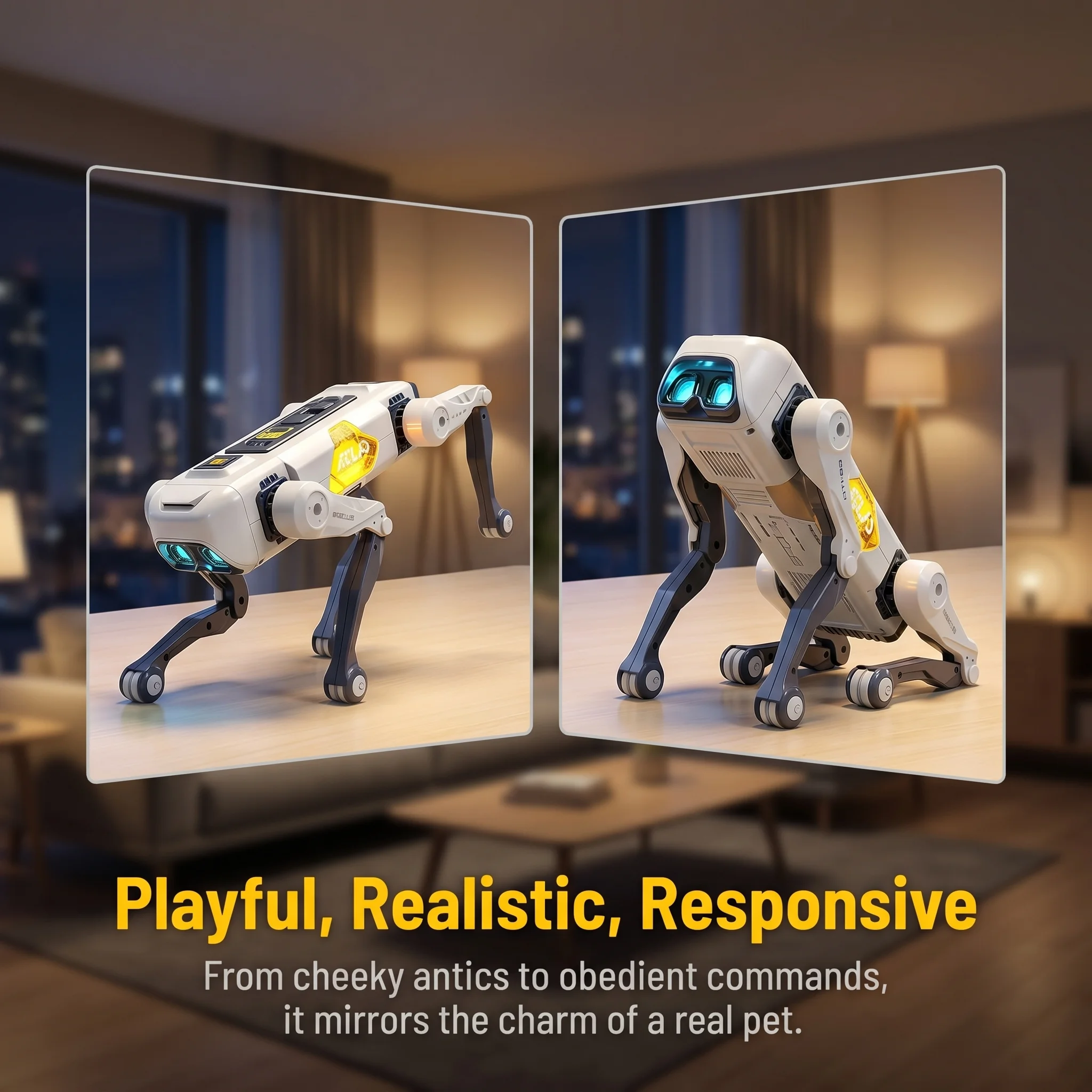 AIスマートロボット犬、音声＆アプリ制御、プログラミング、ダ - Kids Educational Game のレビューと価格