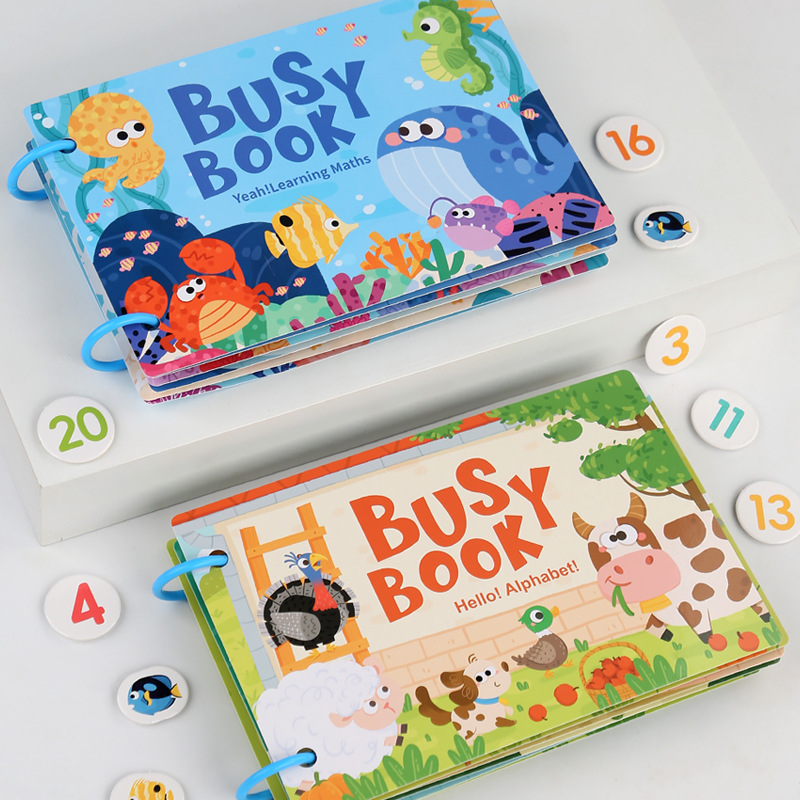 モンテッソーリ ベビービジーブック マイファーストクワイエッ - Kids Education Material のレビューと価格