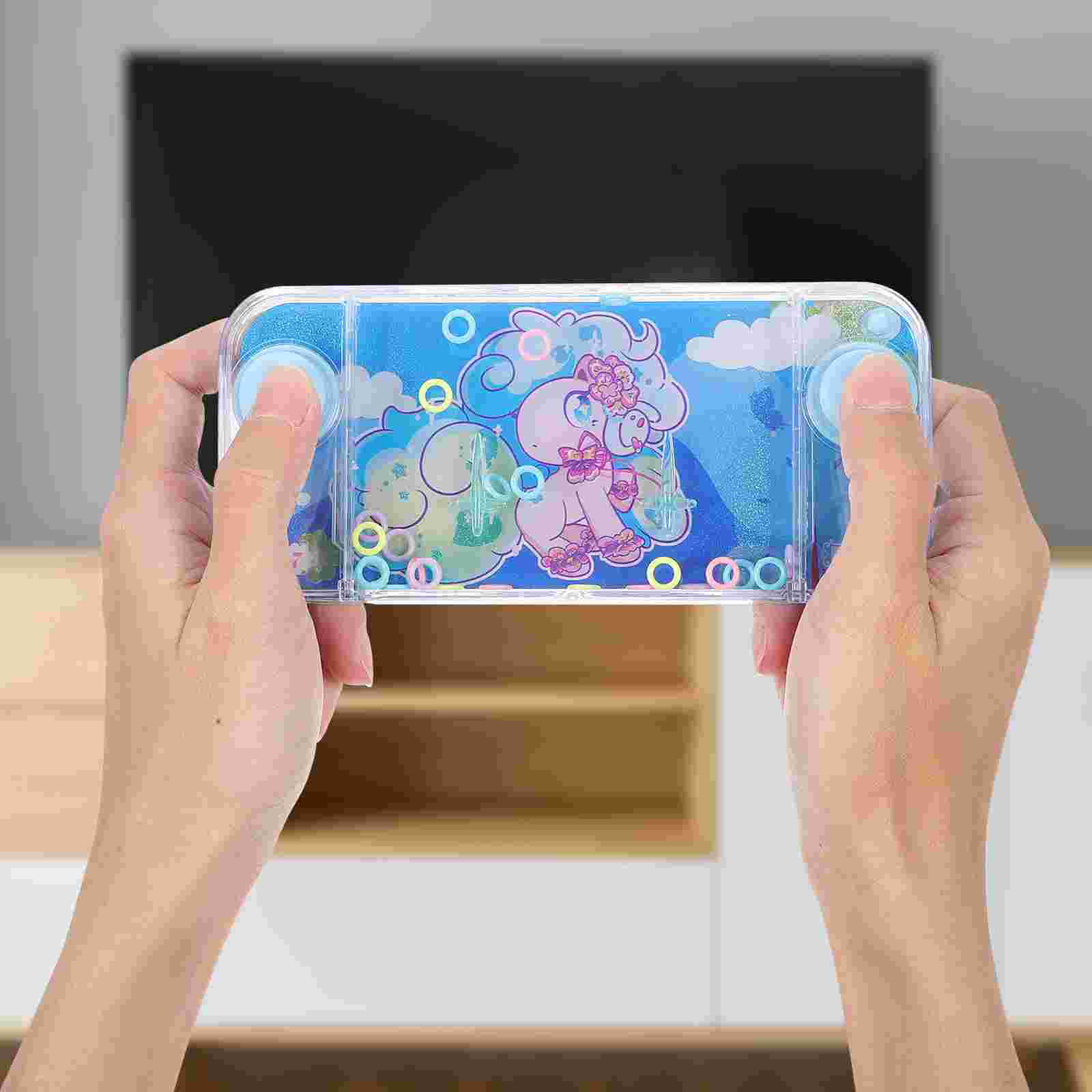 4 個水リングおもちゃハンドヘルドトラベルゲーム子供の知育玩 - Kids Education Material のレビューと価格